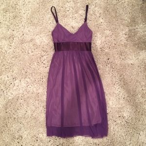 Purple dress